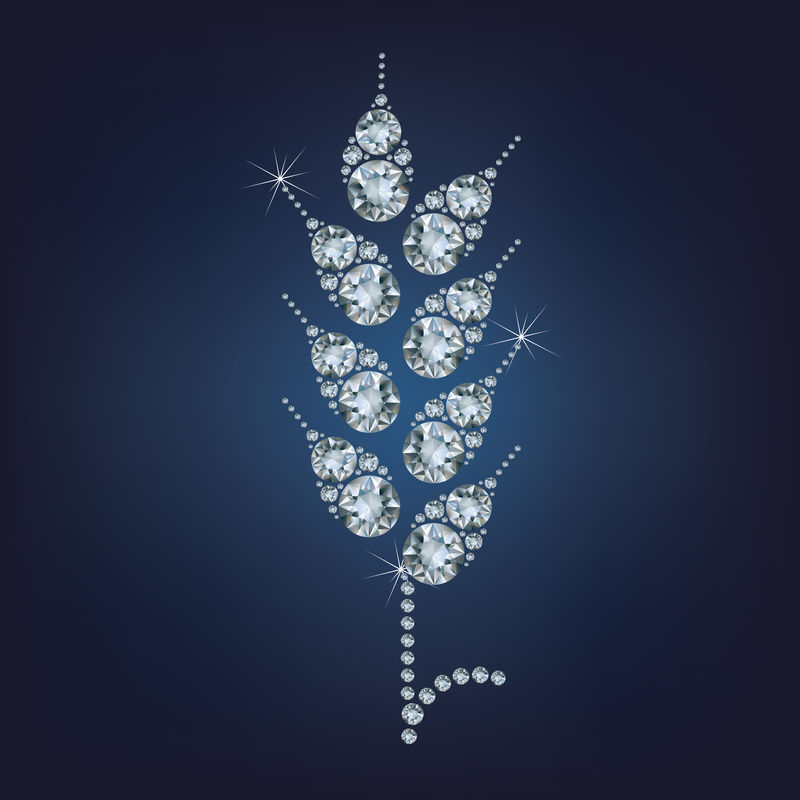 麦穗符号制造了很多钻石