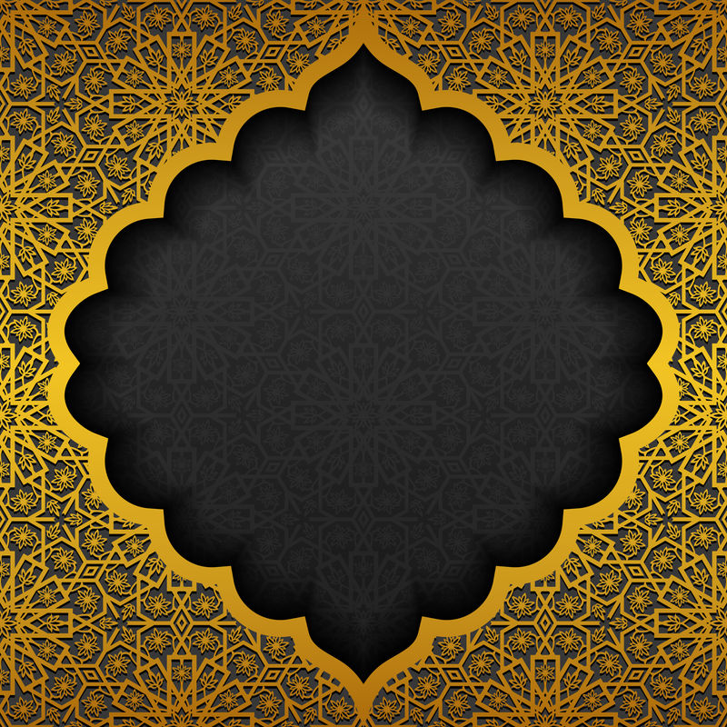 传统装饰的花卉背景