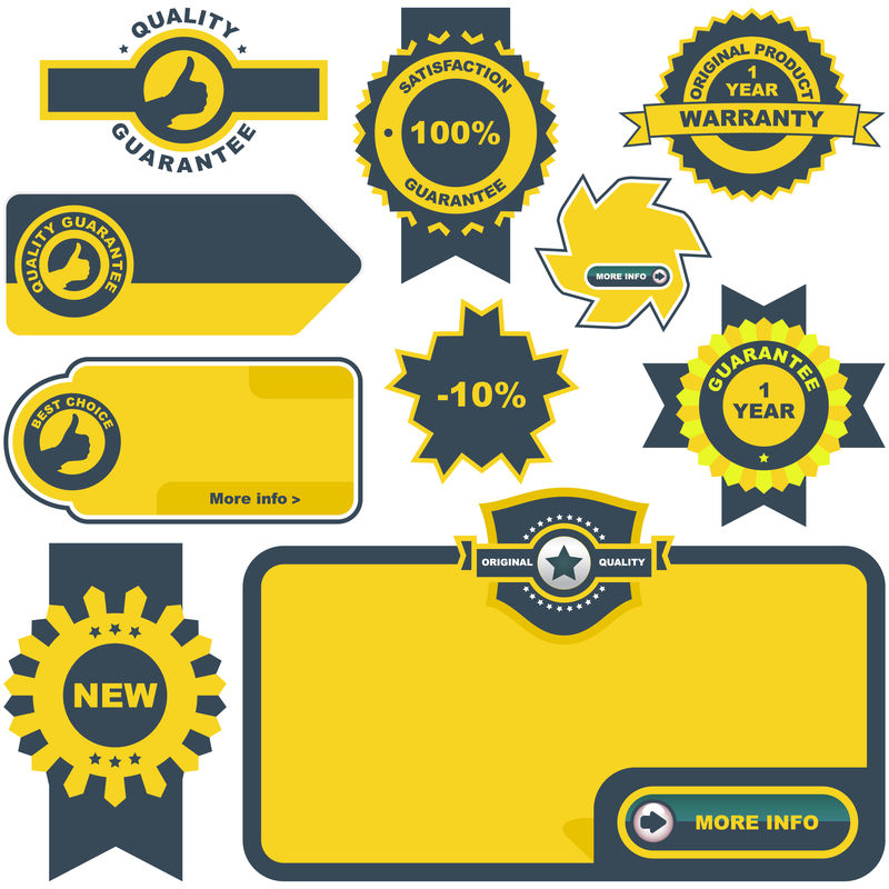 一套出售的设计元素