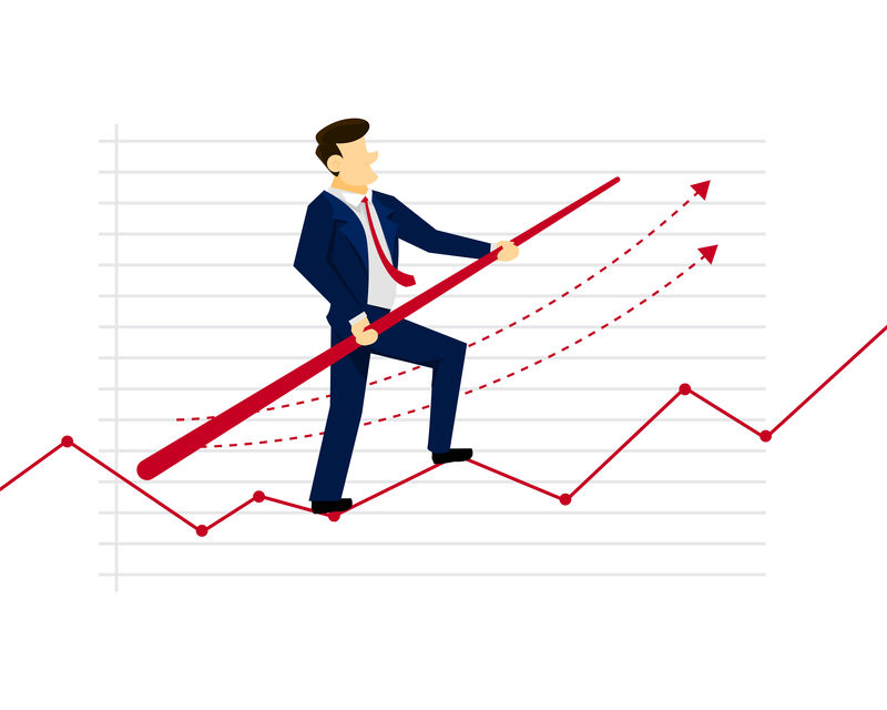 现代创意商业战略图解概念-深度聚焦成功之旅