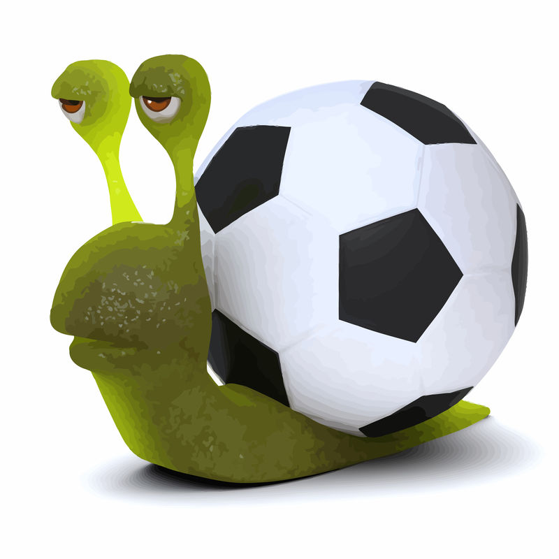 3D足球蜗牛
