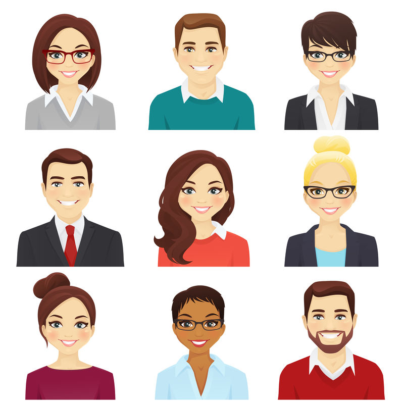 一套粗野的男人和女人