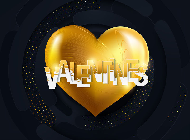 玫瑰情人节卡片-矢量