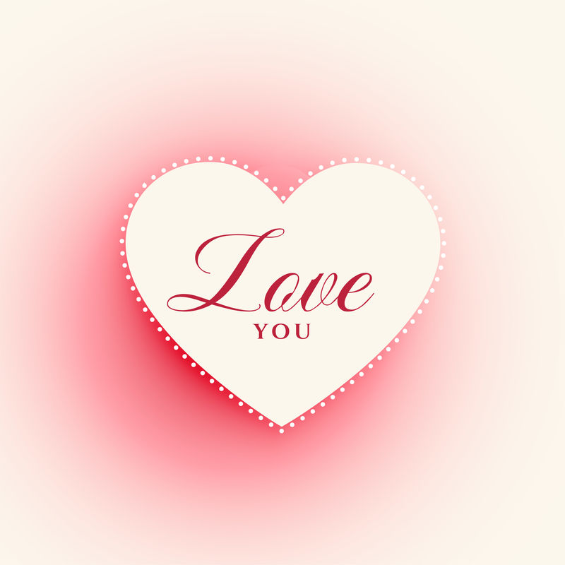 浪漫心形设计背景