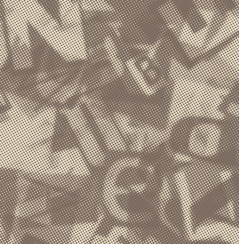 旧报纸半色调抽象点状背景和纹理