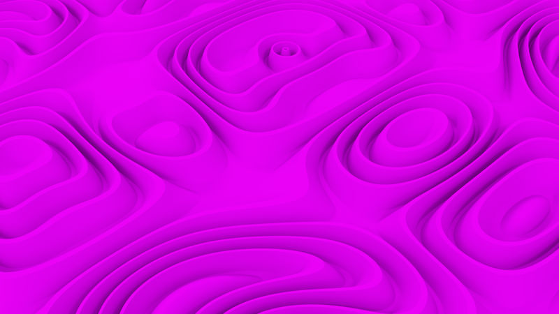 紫色抽象背景三维插图