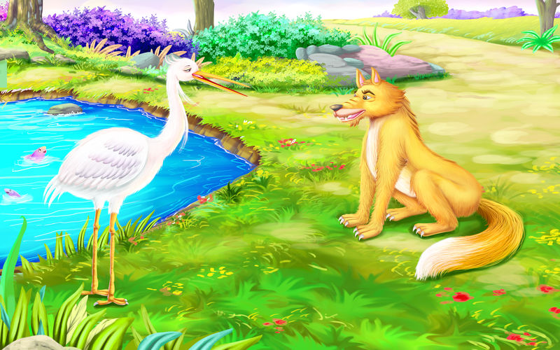 《狼与鹤》儿童故事（14+15）