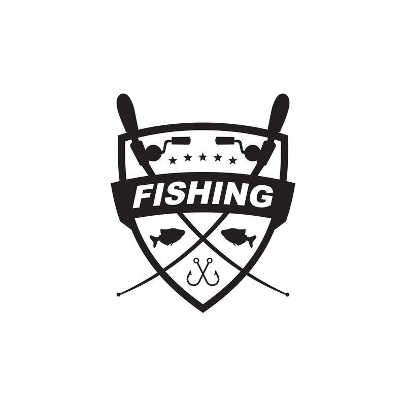 矢量钓鱼logo集