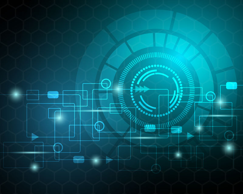 抽象技术背景向量