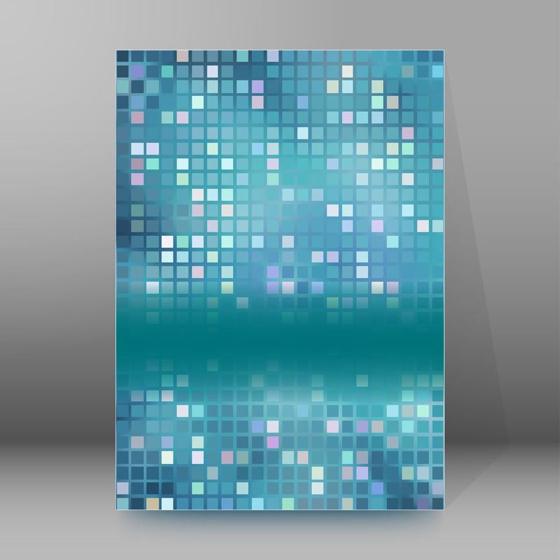 背景报告小册子封面A4样式摘要GLOW87