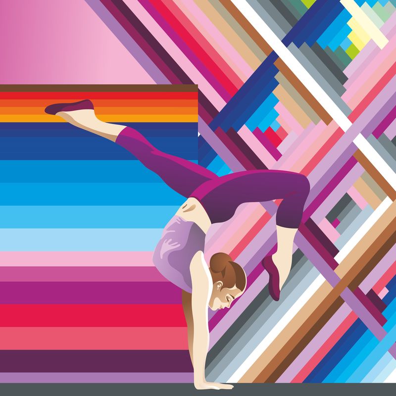 矢量运动背景设计