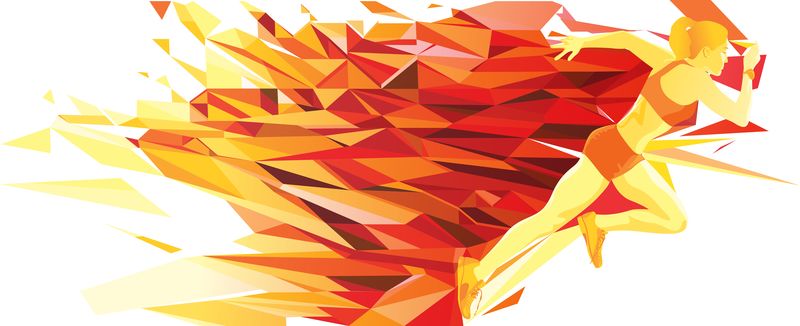 矢量运动背景设计