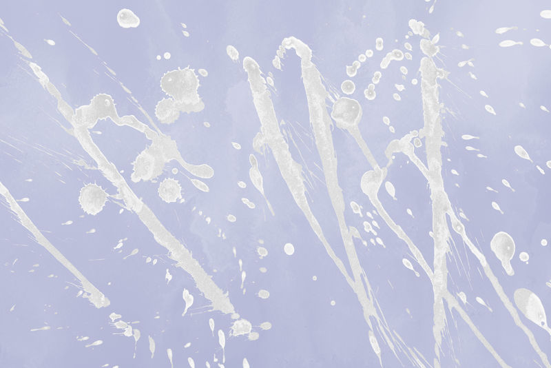 豪华的金白色金属漆飞溅在水彩纸背景上的效果-金光闪闪的飞溅纹理-美丽的女性背景