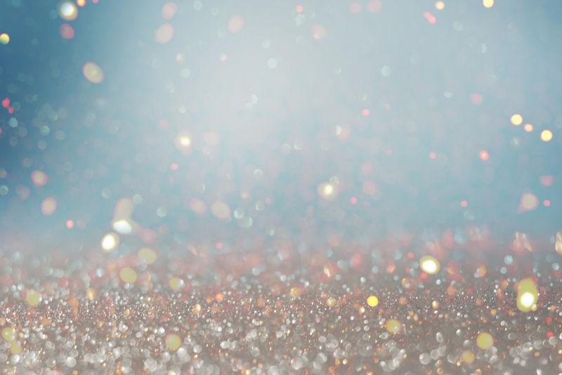 模糊的闪光灯光背景