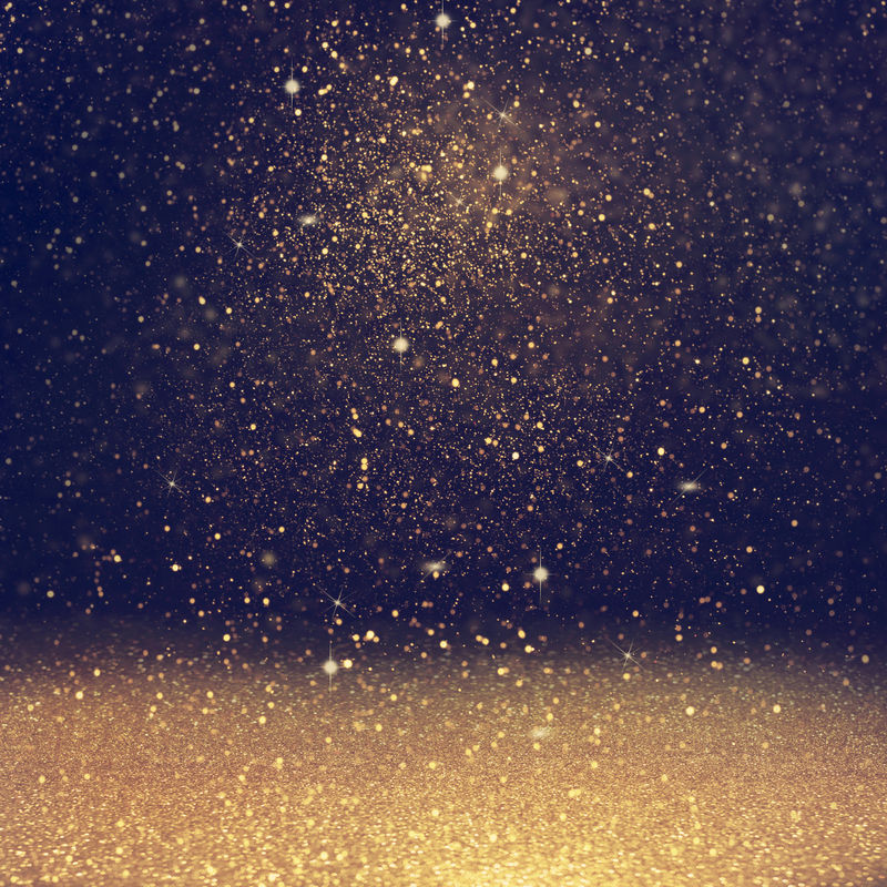 闪烁的灯光背景-散焦