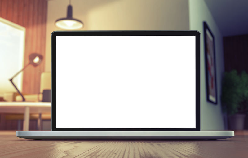 地板上的监视器