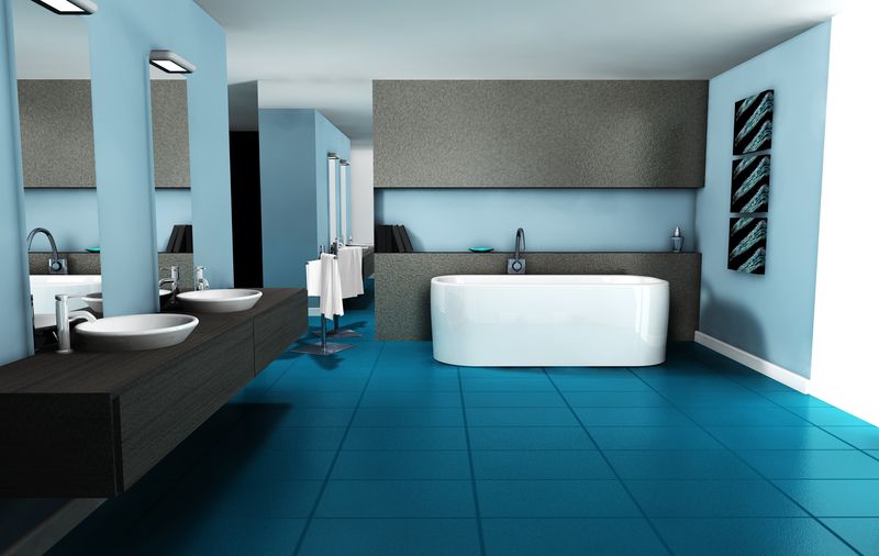 豪华住宅内浴室