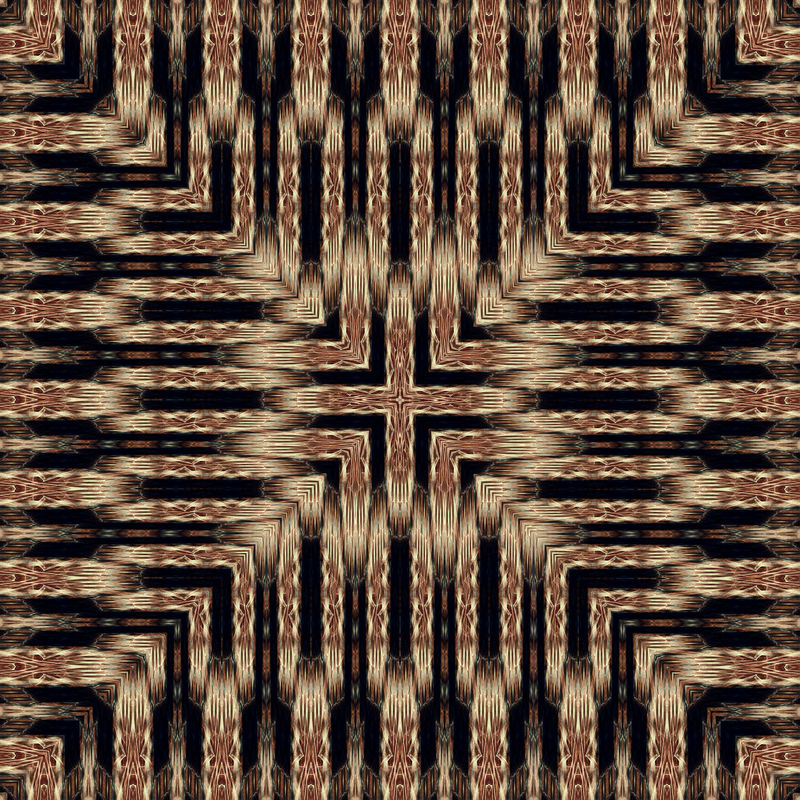 东方无缝壁纸瓷砖，梦幻花卉图案