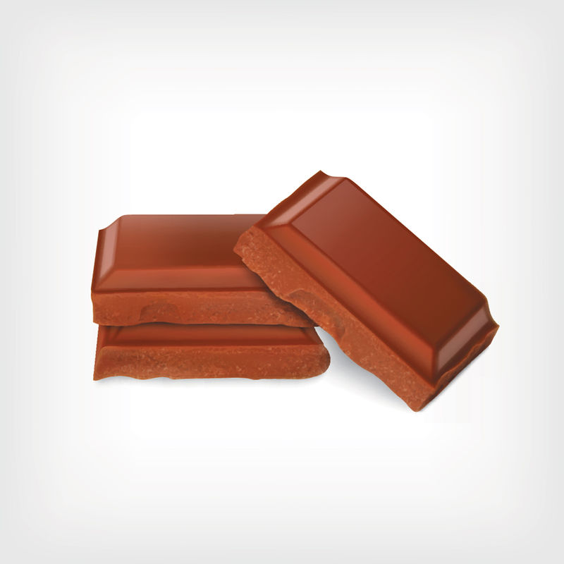 巧克力皮牛奶巧克力航向图e10向量