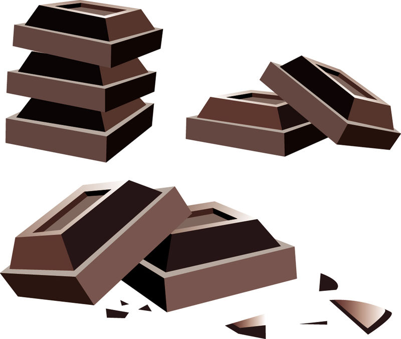 矢量巧克力条