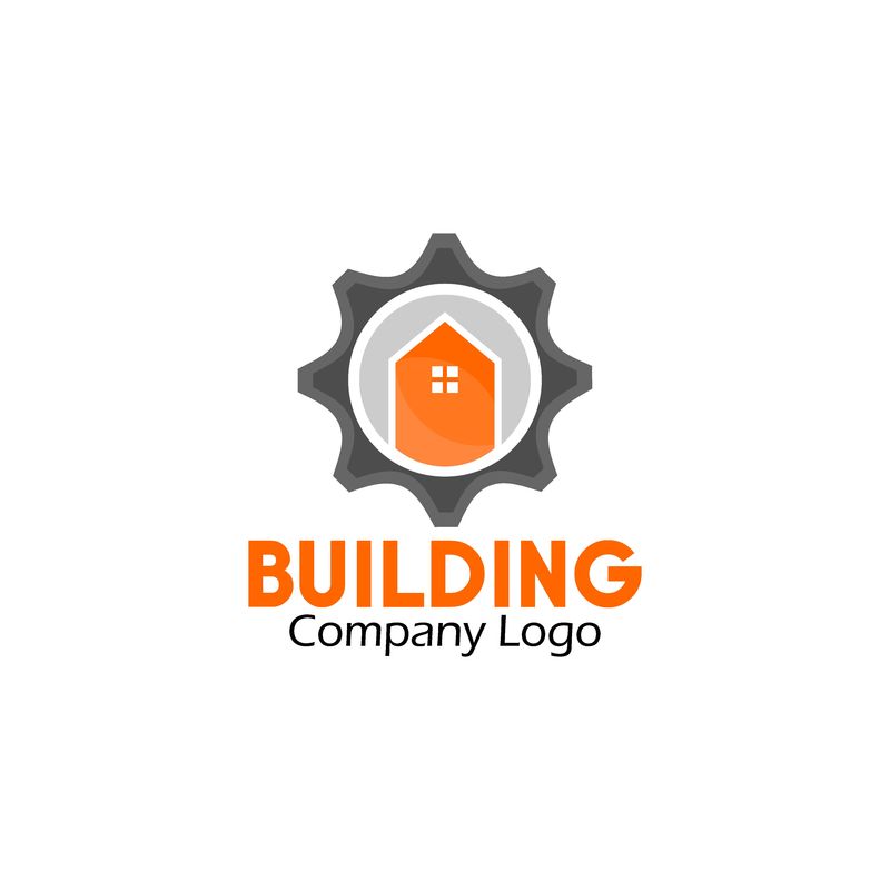 建筑工人标识模板