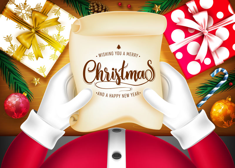 矢量圣诞节创意背景