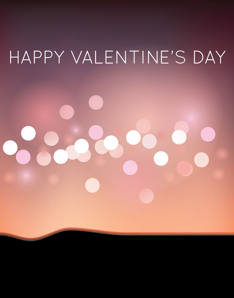 背景模糊插图易于编辑-调整颜色和大小