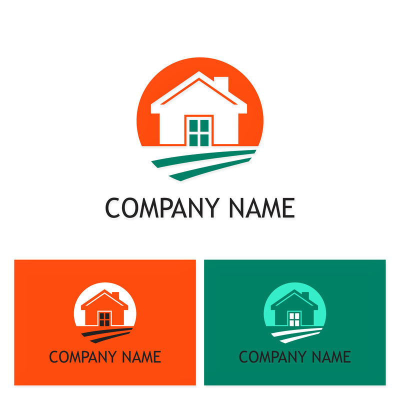 房地产标志设计模板矢量EPS文件