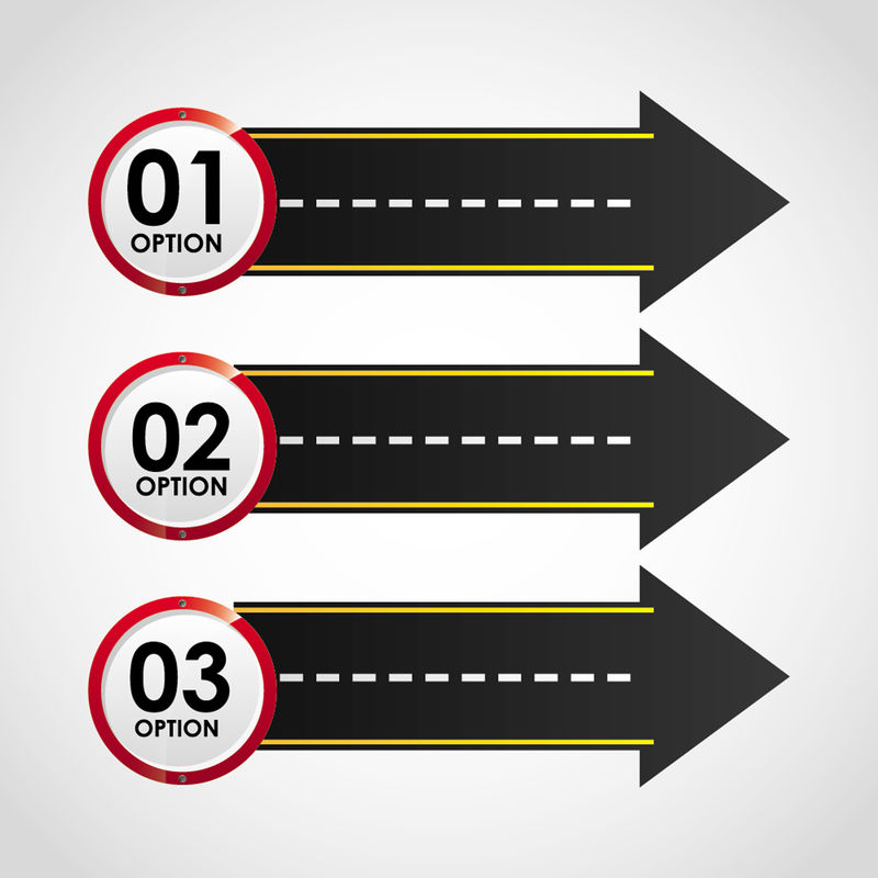道路信息图形设计-矢量图EPS10图形