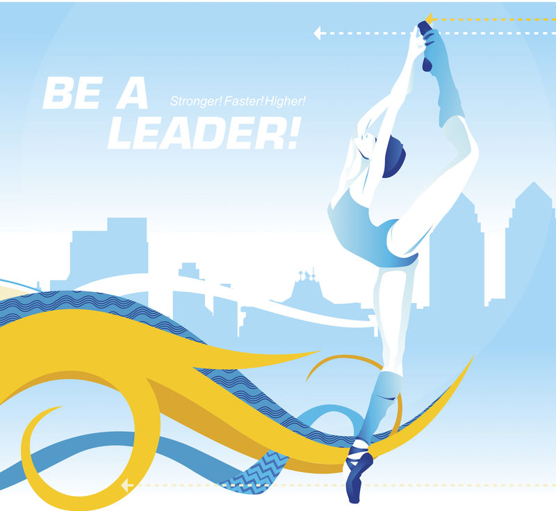 矢量运动背景设计