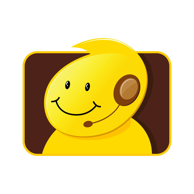 客户服务图标男