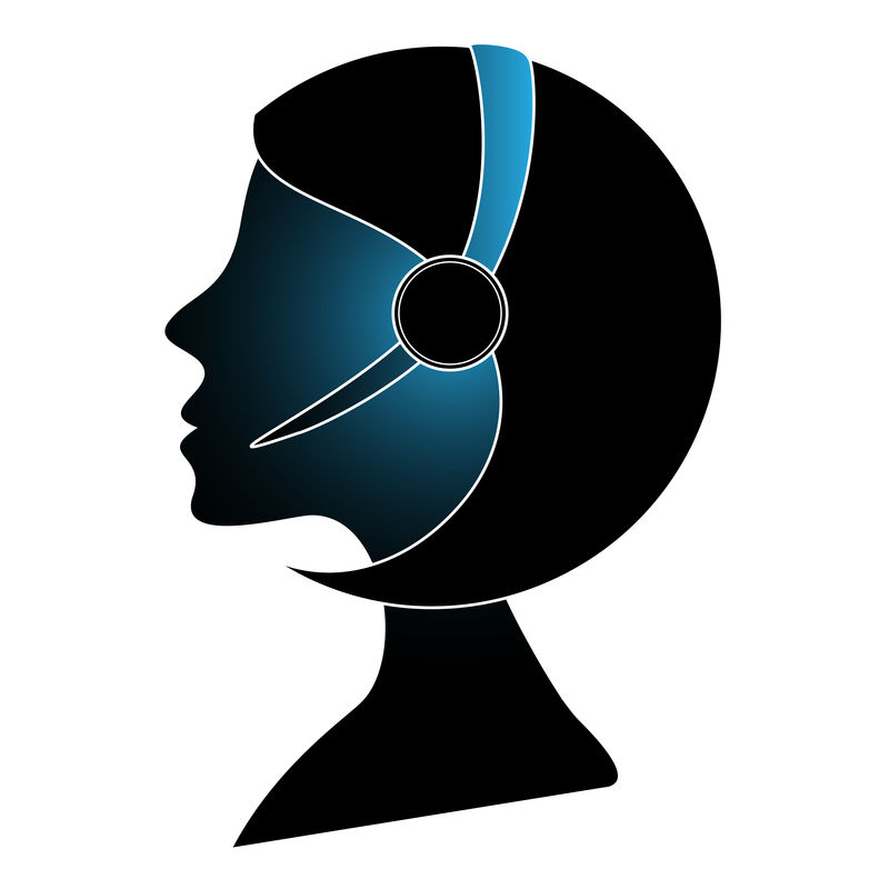 带耳机的呼叫中心助理架构