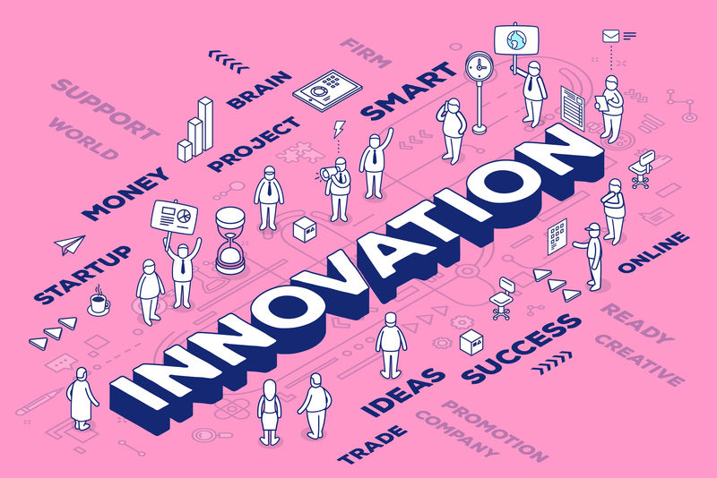 基于PE的三维词创新的矢量演示