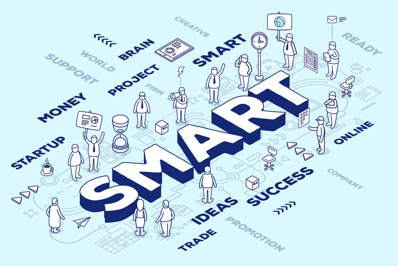 人智三维词的矢量图解