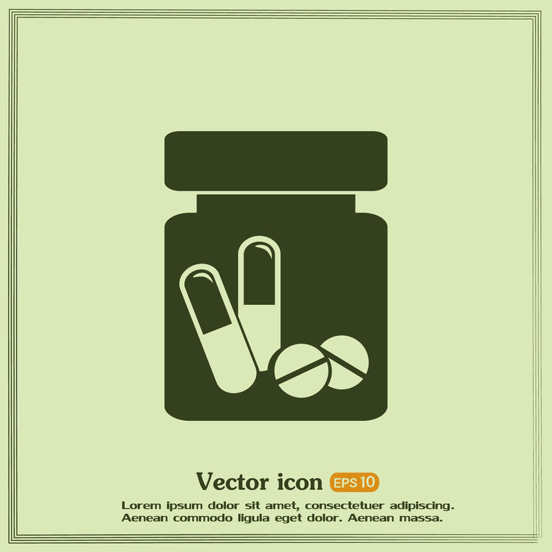 载体图标药瓶