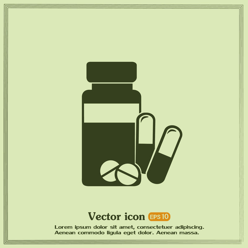 载体图标药瓶