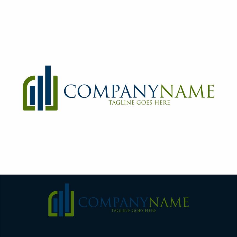 商业金融设计标志概念