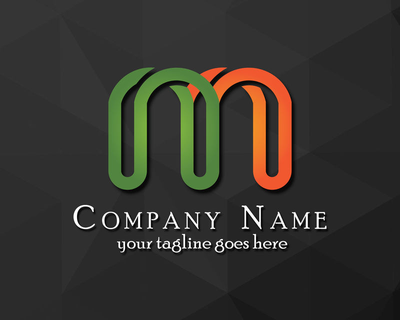 矢量的彩色企业标志