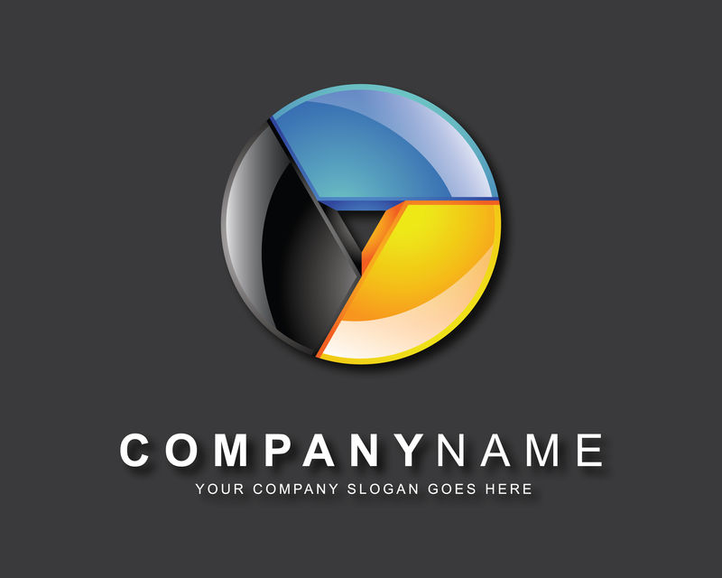 抽象元素形状矢量设计图标条带