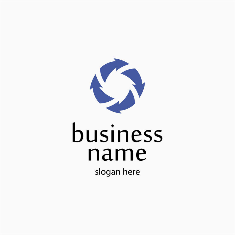 镜头相机标志抽象矢量图形下载