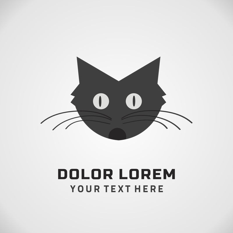 矢量动物logo设计