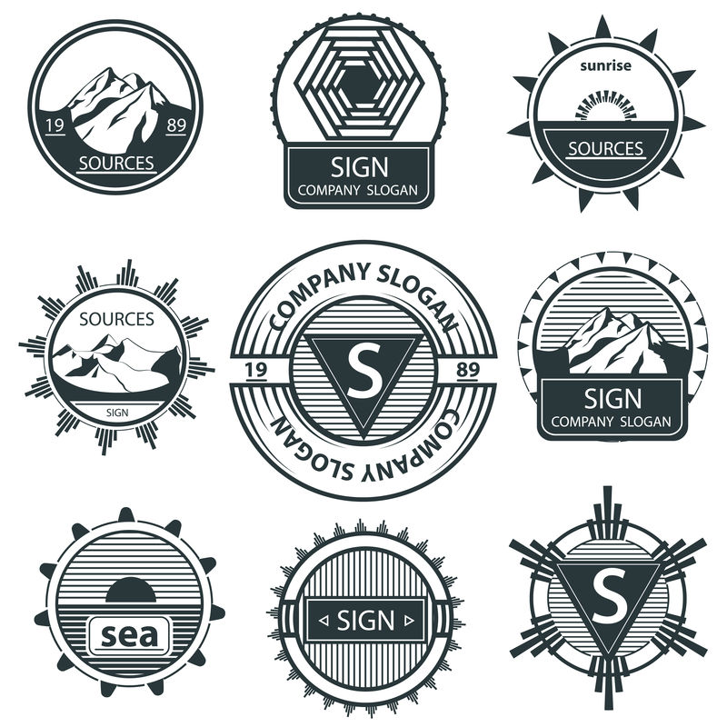 设置标志山、标签和标志年份