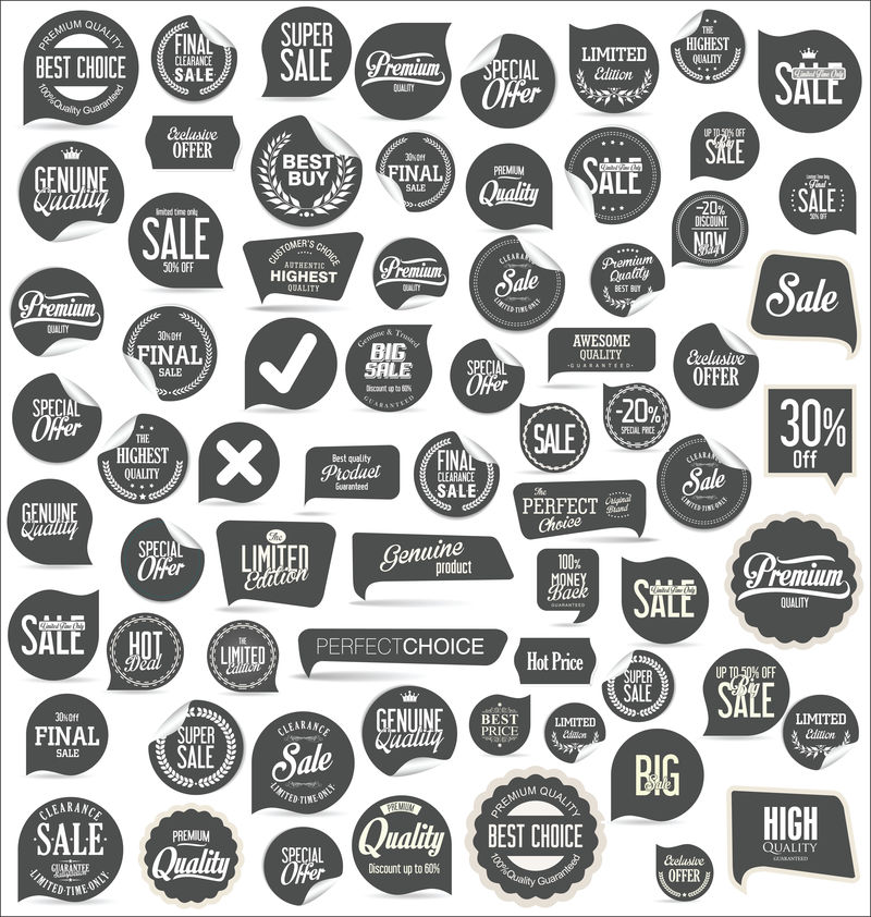 销售标签和标签收集