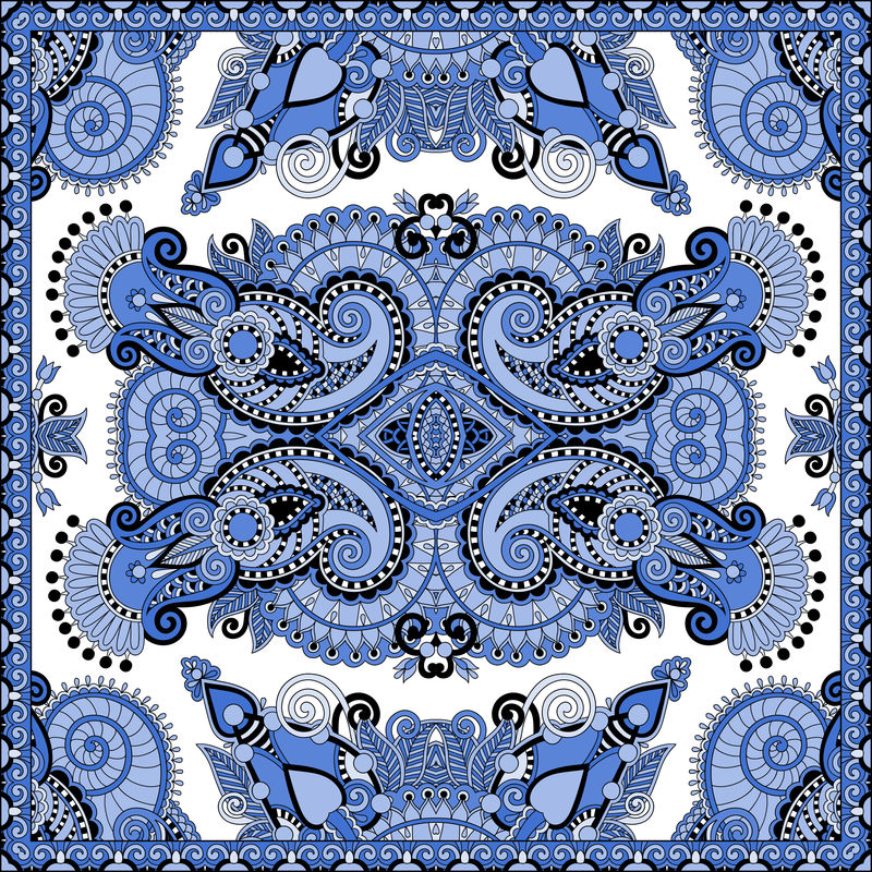 传统奥林匹克花卉派斯利·班达纳