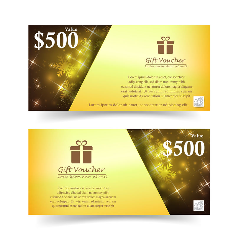 收集圣诞礼品券标签横幅促销D