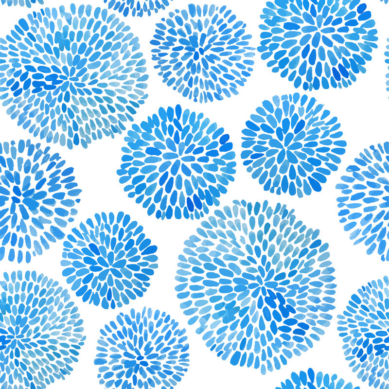 日本花圈图案。