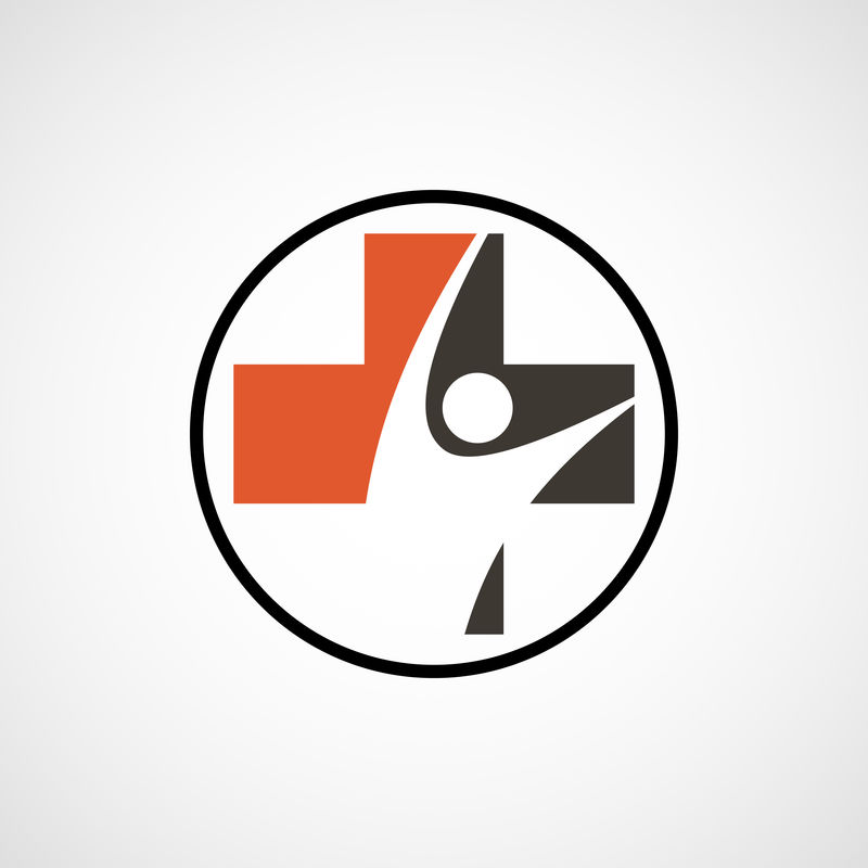 矢量彩色大标志