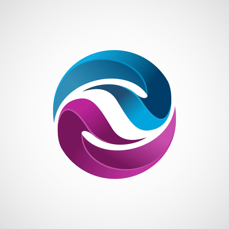 抽象消防标识设计模板