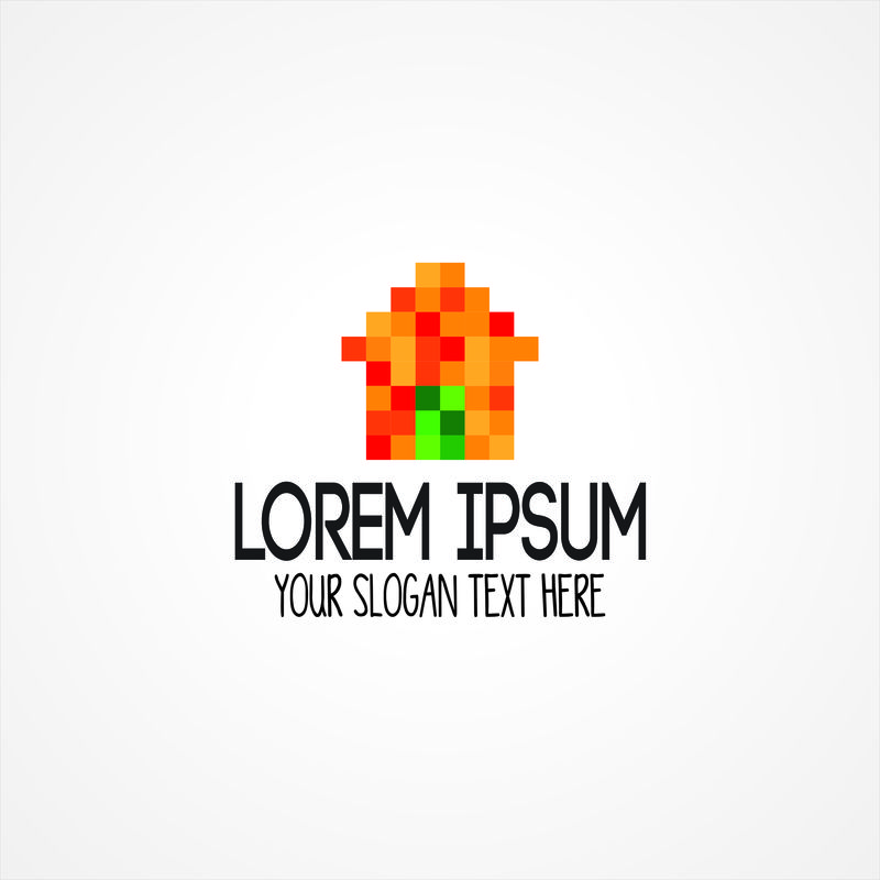 矢量房地产logo