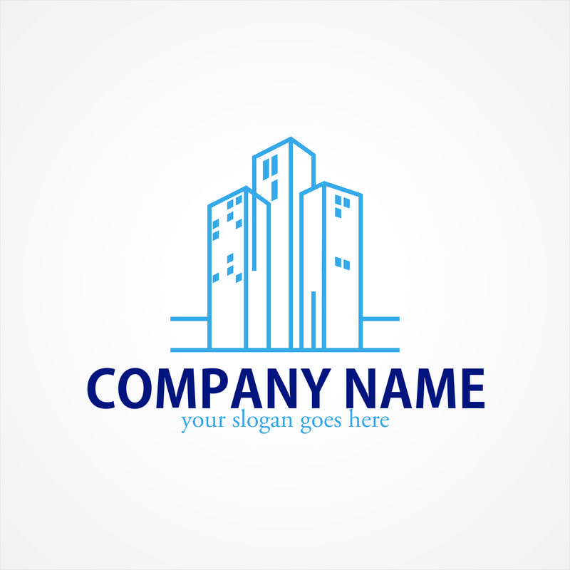 房地产标志设计模板-企业品牌形象